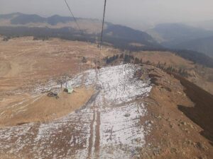 A view of Gulmarg valley from Gondola, Kashmir trip,beauty of kashmir