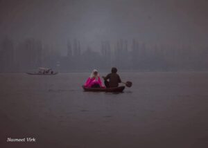 Boating in Dal Lake, Kashmir